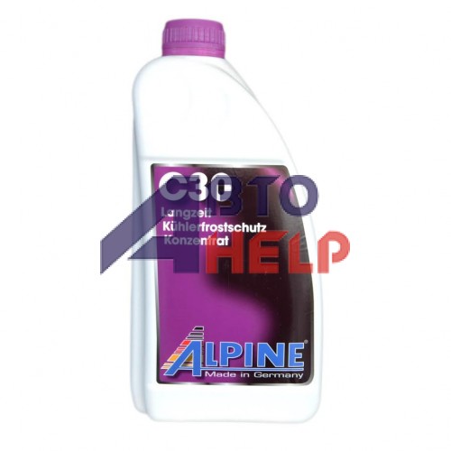 Антифриз ALPINE C30 Langzeitkuhlerfrostschutz концентрат фиолетовый (1,5л)