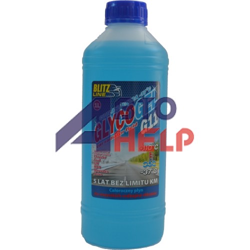 Антифриз Blitz Line Glycogel G11 ready-mix -37°C синий (1л)