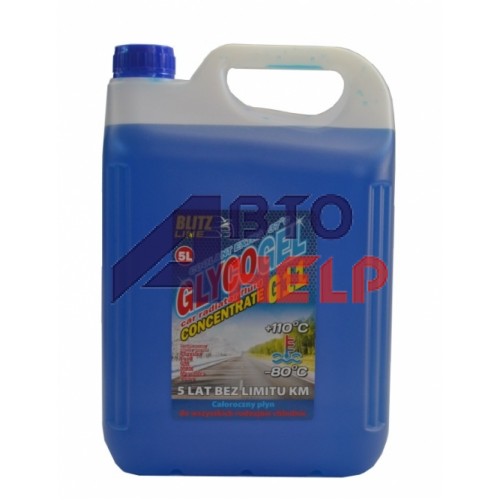 Антифриз Blitz Line Glycogel G11 концентрат -80° синий (5л)