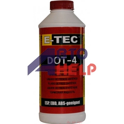 Тормозная жидкость E-Tec DOT-4 (500мл)