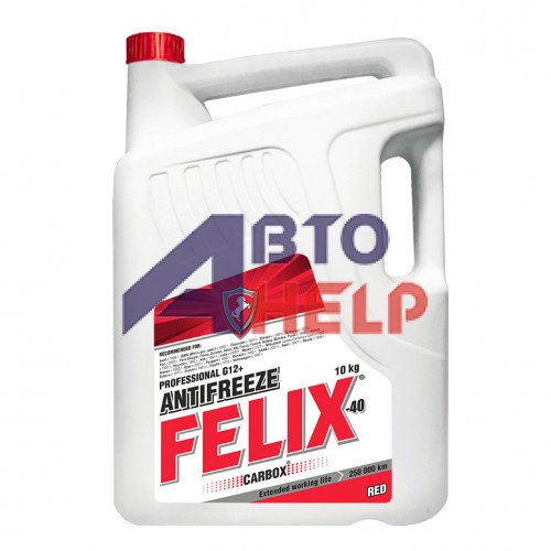 Антифриз Felix Carbox G12 -40°C красный (10л)