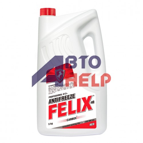 Антифриз Felix Carbox G12 -40°C красный (5л)