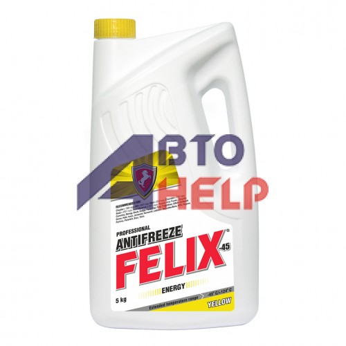 Антифриз Felix Energy G12 -45°C желтый (5л)