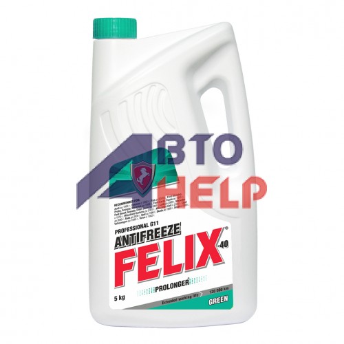 Антифриз Felix Prolonger G11 -40°C зеленый (5л)
