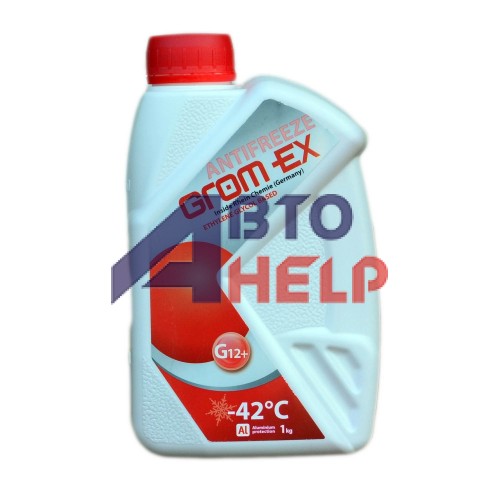 Антифриз GROM-EX G12+ -42°C красный (1л)