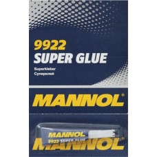 Супер-клей MANNOL Super Glue моментальный универсальный (9922) (2г)