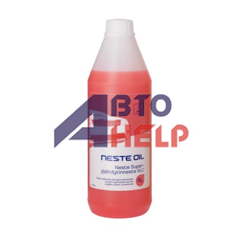 Антифриз Neste G12+ Superjaahdytinneste XLC концентрат -80°C красный (1л)