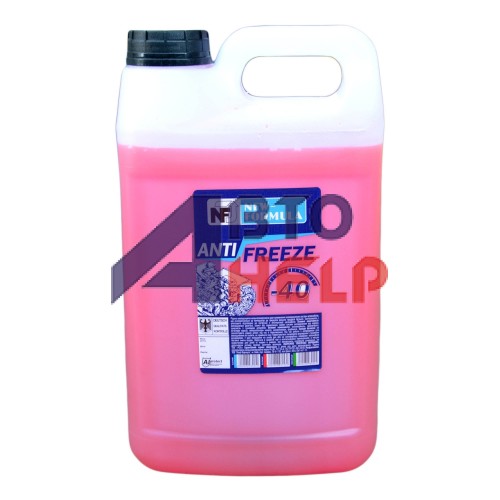 Антифриз New Formula -40°C красный (5л)