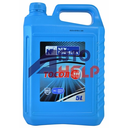 Тосол New Formula А-40 -24°C (5л)
