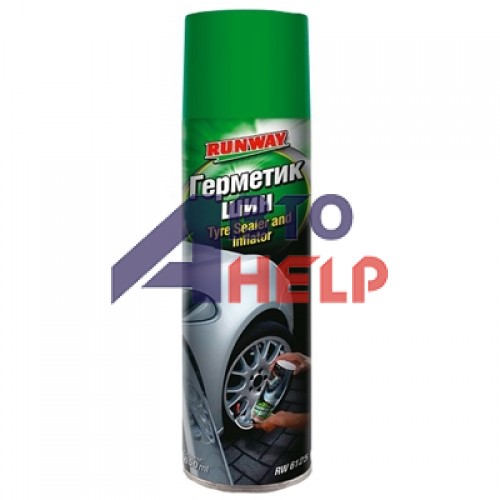 Герметик RUNWAY Tyre Sealer and Inflator для колес (RW6125) (650мл)