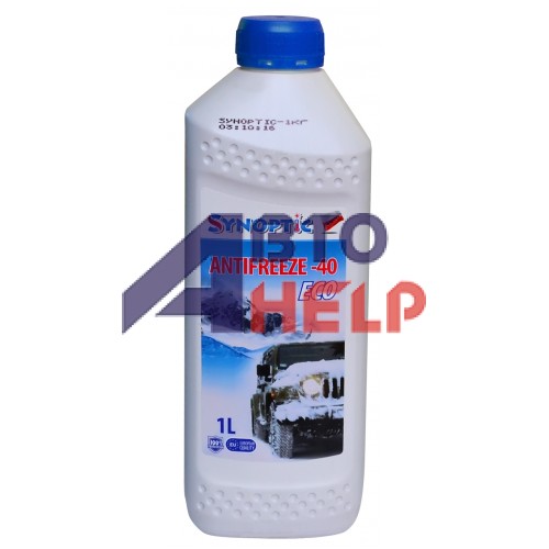 Антифриз Synoptic -40 ECO -30°C синий (1л)