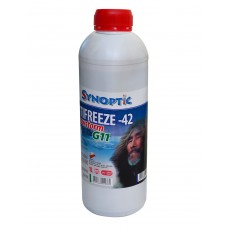 Антифриз Synoptic G12 -42 Snowstorm -38°C красный (1л)