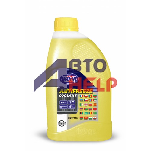 Антифриз ВАМП А-40 -38°C желтый (1л)