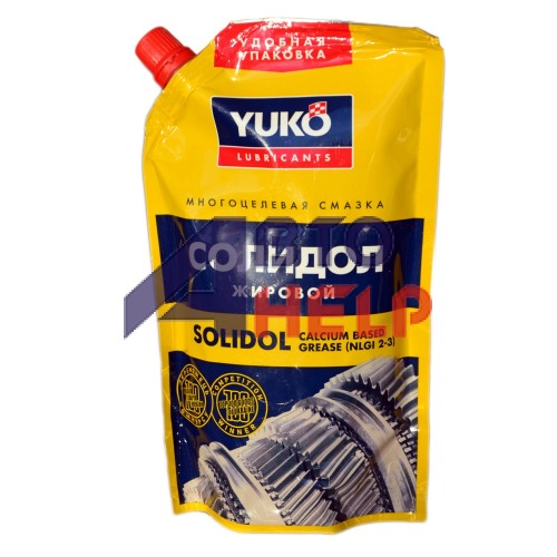 Смазка YUKO Солидол Жировой (дой-пак с штуцером) (150г)