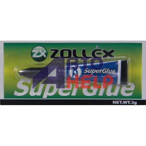 Супер-клей Zollex SuperGlue универсальный (3г)
