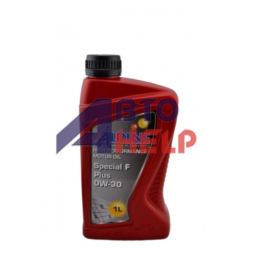 Автомобильное моторное масло Alpine Special F Plus 0W-30 1л