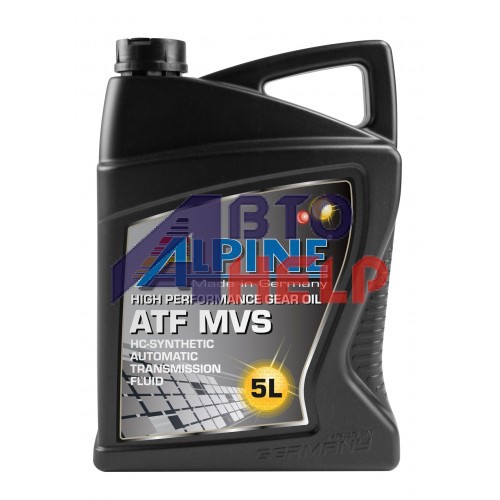 Масло трансмиссионное Alpine ATF MVS бесцветное 5л