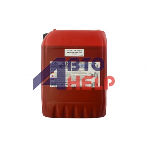 Масло трансмиссионное Alpine FX 75W-80 GL-4 20л