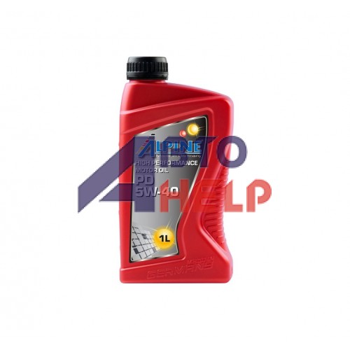 Автомобильное моторное масло Alpine PD 5W-40 1л