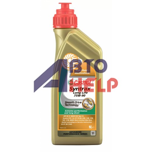 Масло трансмиссионное Castrol Syntrax Longlife 75W-90 GL-5 1л