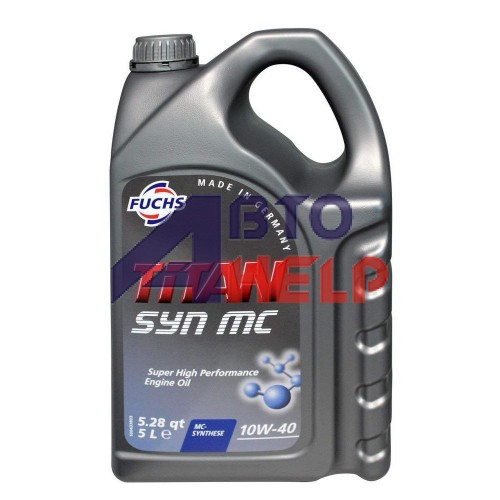 Автомобильное моторное масло FUCHS TITAN SYN MC 10W-40 5л