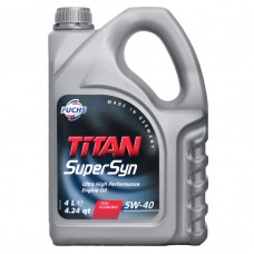 Автомобильное моторное масло FUCHS TITAN SUPERSYN 5W-40 4л