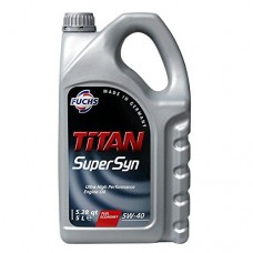 Автомобильное моторное масло FUCHS TITAN SUPERSYN 5W-40 5л