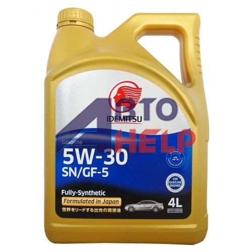 Автомобильное моторное масло IDEMITSU 5W-30 4л