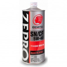 Автомобильное моторное масло IDEMITSU ZEPRO Euro Spec 5W-40 1л
