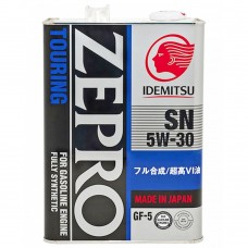 Автомобильное моторное масло IDEMITSU ZEPRO TOURING 5W-30 4л