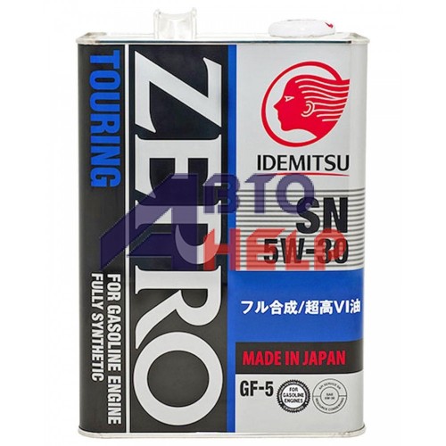 Автомобильное моторное масло IDEMITSU ZEPRO TOURING 5W-30 4л