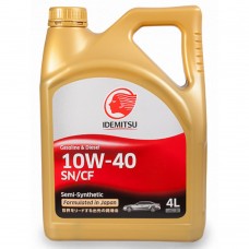 Автомобильное моторное масло IDEMITSU 10W-40 4л