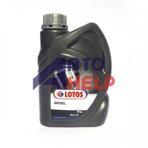 Автомобильное моторное масло Lotos DIESEL 15W-40 1л