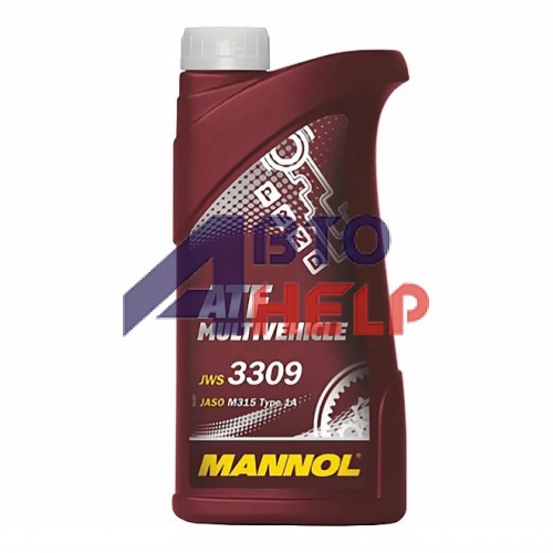 Масло трансмиссионное MANNOL ATF Multivehicle 3309 1л