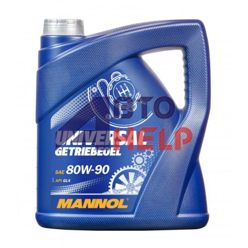 Масло трансмиссионное MANNOL UNIVERSAL Getriebeoel 80W-90 GL-4 4л