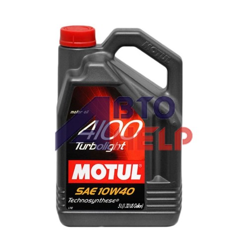 Автомобильное моторное масло MOTUL 4100 Turbolight 10w-40 5л