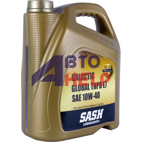 Автомобильное моторное масло SASH GALACTIC GLOBAL THPD E7 10W-40 5л