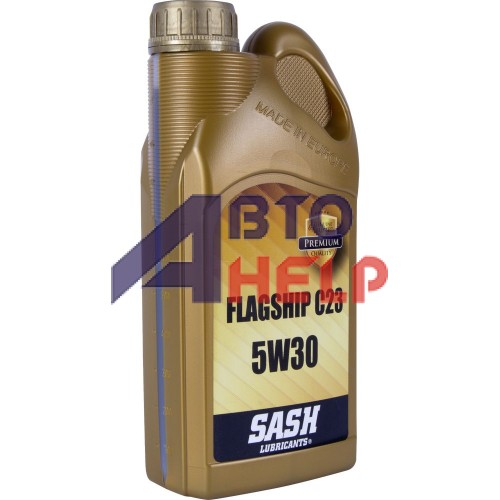 Автомобильное моторное масло SASH FLAGSHIP C23 5W-30 1л 107669