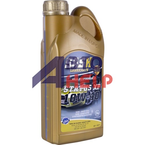 Автомобильное моторное масло SASH STATUS XP 10W-40 1л 100211