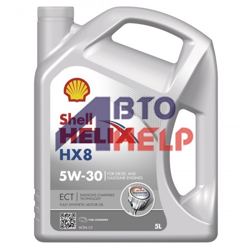 Автомобильное моторное масло Shell Helix HX8 ECT 5W-30 5л