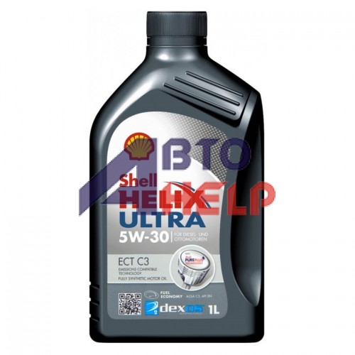 Автомобильное моторное масло Shell Helix Ultra ECT C3 5W-30 1л