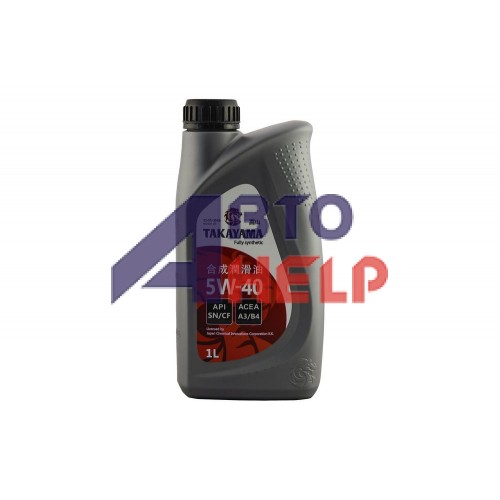 Автомобильное моторное масло TAKAYAMA Fully Synthetic 5W-40 1л