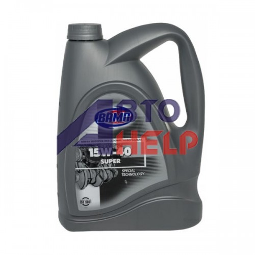Автомобильное моторное масло ВАМП SUPER 15W-40 5л