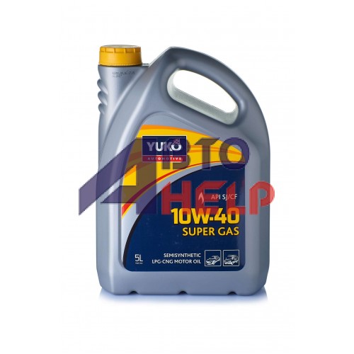 Автомобильное моторное масло YUKO SUPER GAS 10W-40 5л