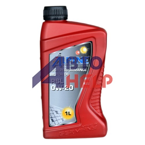 Масло моторное Alpine RSL 0W-20 (1л)