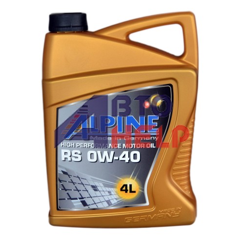 Масло моторное Alpine RS 0W-40 (4л)
