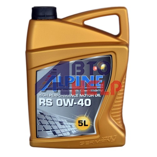 Масло моторное Alpine RS 0W-40 (5л)