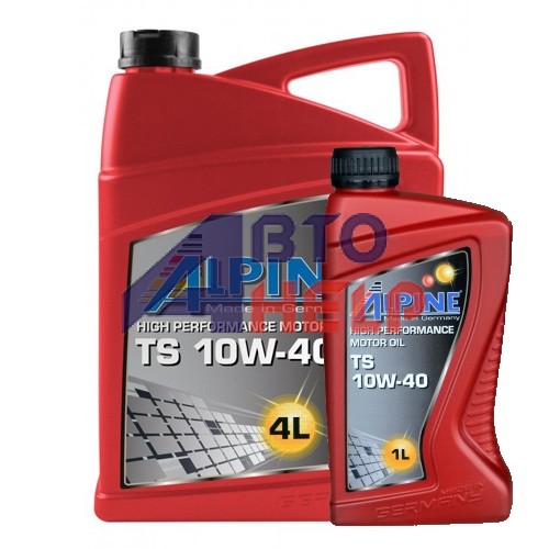 Масло моторное Alpine TS 10W-40 (4л+1л)