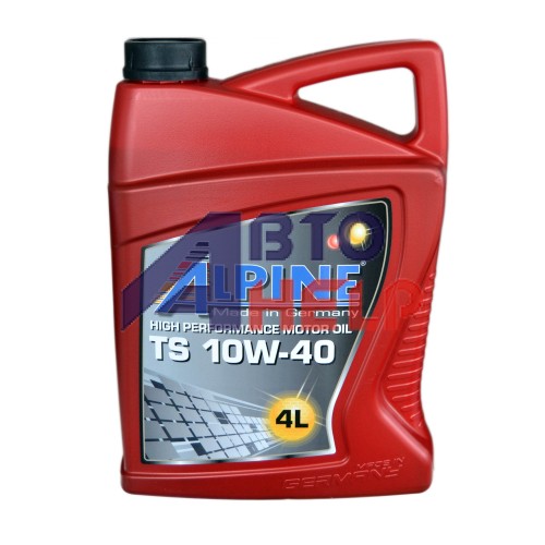 Масло моторное Alpine TS 10W-40 (4л)