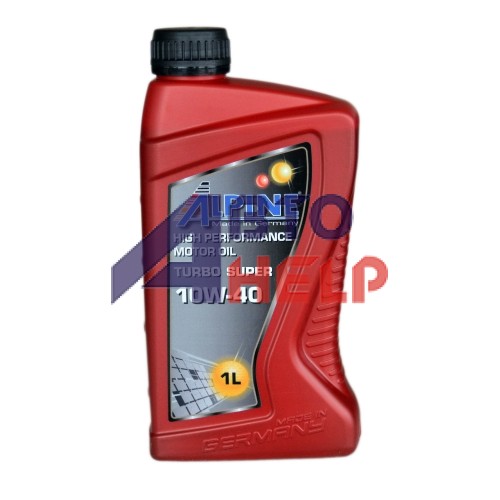 Моторное масло полусинтетическое ALPINE Turbo Super 10W-40 (1л)